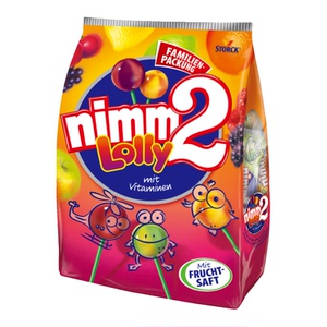nimm2二宝维生素0添加棒棒糖200g