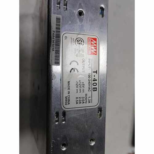 询价台湾明纬开关电源T-40B 5V3A 12V2A -12V0