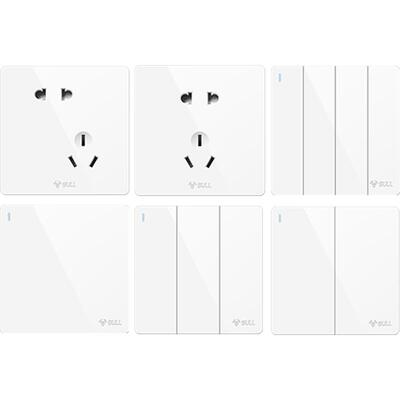 公牛G12开关插座大面板