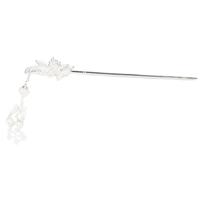 新中式纯银蝶恋花发簪520礼物