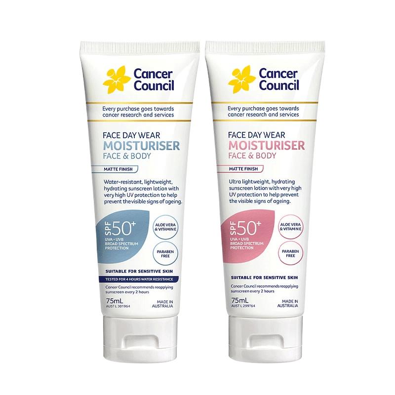 Cancer Council澳美皙隔离防晒霜澳洲户外通勤身体防晒儿童SPF50+
