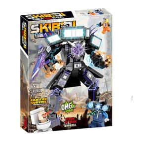 多元宇宙gman马桶人boss监控人王未来时钟人三体泰坦人三巨头积木