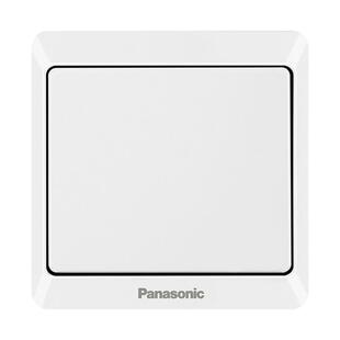 松下开关灵趣白86型日系简约插座面板家用暗装一开五孔USB墙插