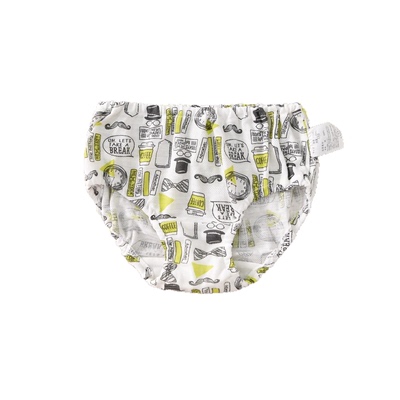 全棉透气儿童三角面包内裤