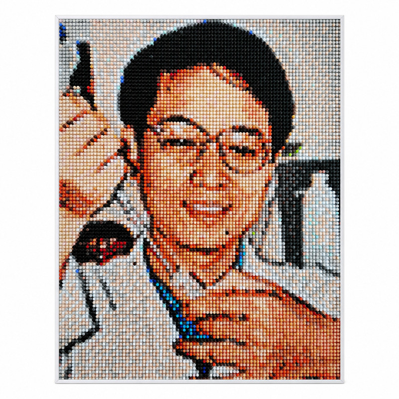 DIY定制图钉画送领导客户礼品