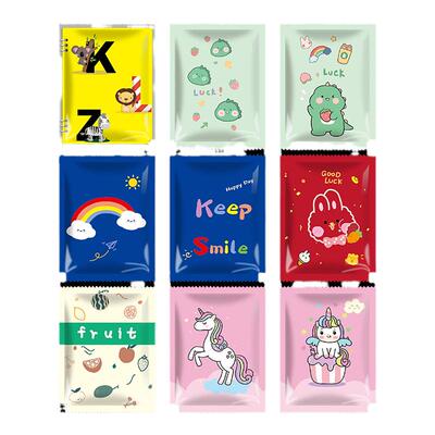 儿童食品级一次性手套小孩宝宝专用pe手套加厚的防护耐用清洁画画