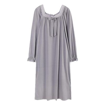 都市丽人纯棉公主风睡裙女款秋季