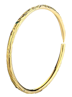 SHOWDIGU金色乾坤圈手镯