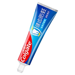 高露洁全面防蛀牙膏含氟强健牙釉质健齿薄荷味清新口气家庭装正品