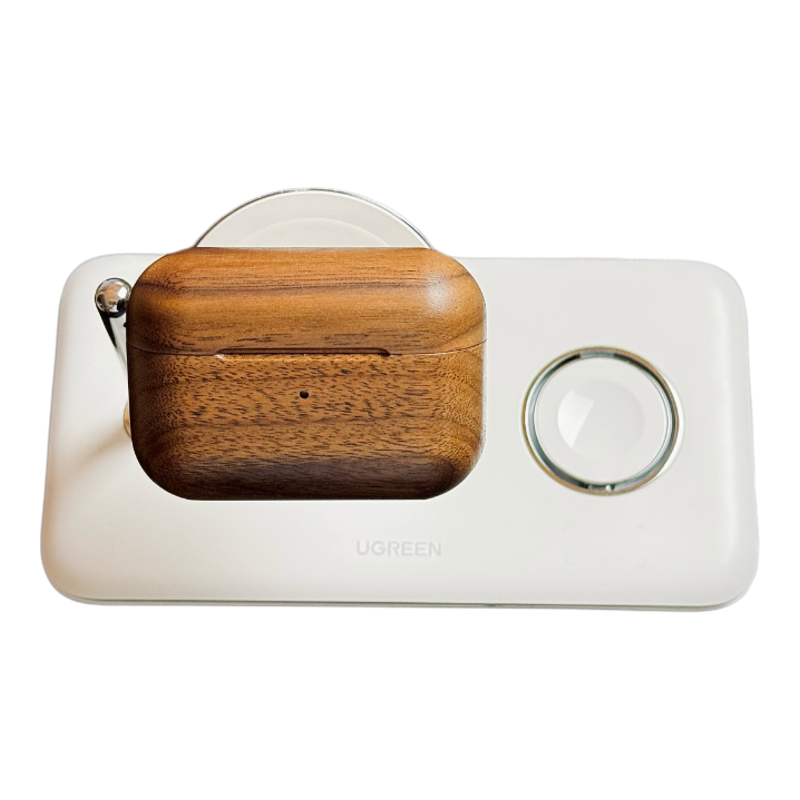 AirPodsPro3黑檀木保护壳