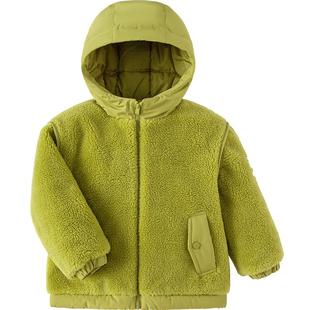 巴拉巴拉童装儿童棉服男童外套秋冬装2025仿羊羔绒上衣百搭小童潮