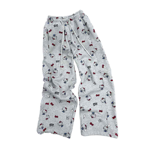 2025秋冬新款加绒抽绳运动裤