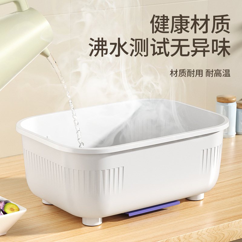 沥水碗架厨房碗碟收纳塑料防尘置物架收纳盒盘子快干简约餐具碗筷