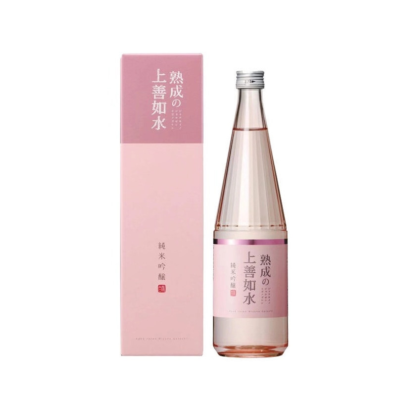 倾酌 上善如水纯米吟酿720/1800ml盒装熟成米酒清酒 日本进口行货