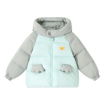 小黄鸭男童羽绒服外套