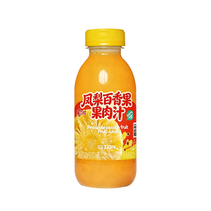 每口珍100%果肉果汁瓶装330ml
