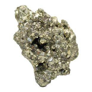 一物一图天然立体黄铁矿黄铜矿水晶原石摆件标本物愚人金财运石头