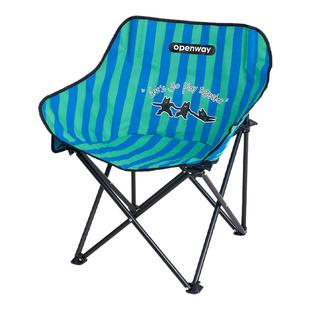 沃特曼户外折叠椅露营月亮椅便携式凳子轻量化桌椅儿童椅沙滩躺椅