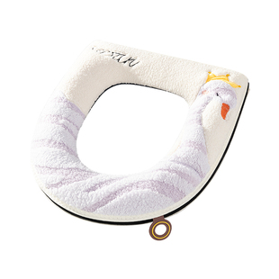 马桶坐垫冬季加厚加绒2025新款家用四季通用个人合租专用坐便垫子