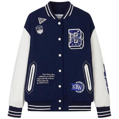 TeenieWeenie小熊奥莱秋冬季学院风棒球服外套毛呢大衣时尚女装