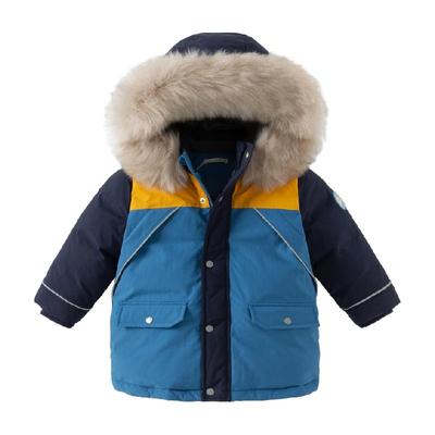 戴维贝拉男童中长款羽绒服外套