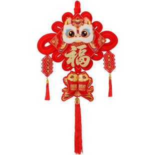 中国结福字挂件2026马年乔迁新居入户门客厅玄关装饰春节新年布置