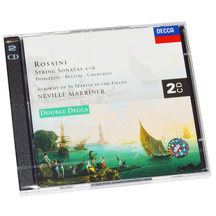 罗西尼 六首弦乐奏鸣曲 马里纳 进口CD 古典发烧试音碟片 4438382