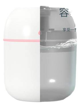新款小型USB加湿器加湿器家用卧室办公室桌面空气加湿器教室寝室加湿器雾化补水喷雾礼品便携喷雾器