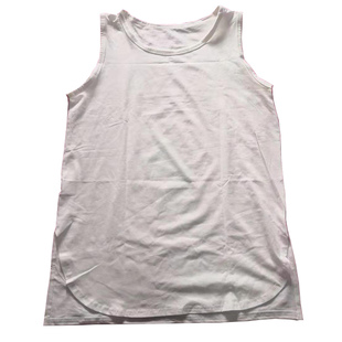 纯棉大背心吊带中长款卫衣叠穿内搭开叉打底神器遮屁帘白色外穿秋