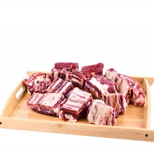 内蒙古南屯牛排骨新鲜牛仔骨牛肋排牛骨头带肉清真5斤包邮