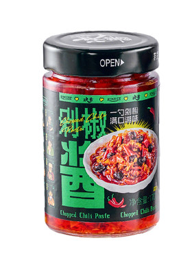 决酱剁椒酱辣剁椒鱼头酱一酱成菜