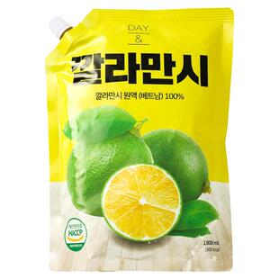 卡曼橘原液浓缩汁vc原浆day果汁冲泡饮品柠檬冲饮料韩国进口1L