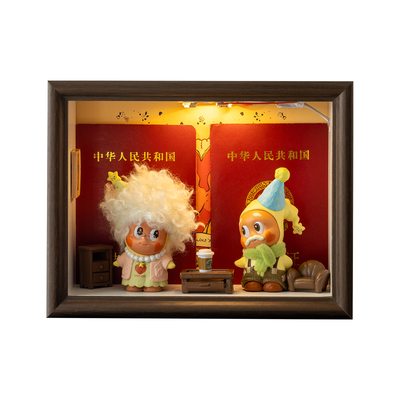 怦然心动手办收纳相框结婚证收藏