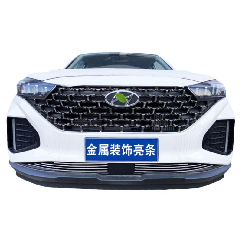 中网前杠改装亮条装饰汽车防虫网