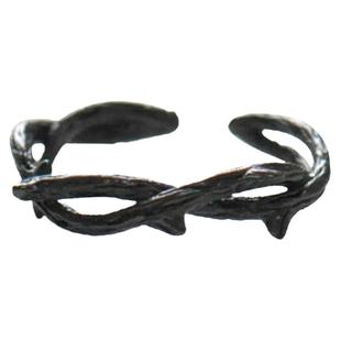 花芽原创荆棘玫瑰戒指s925纯银女生高级设计感送女友情人节礼物