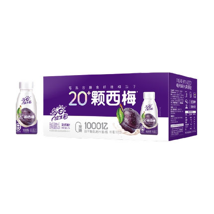 每日益生菌西梅汁乳酸菌饮料西梅多多膳食纤维益生元西梅饮好益多