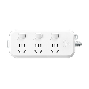 公牛插座插排插线板拖线板插板带线家用多功能正品全长3米B5033