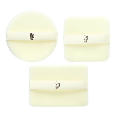 郭小妞奶黄植绒定妆粉扑