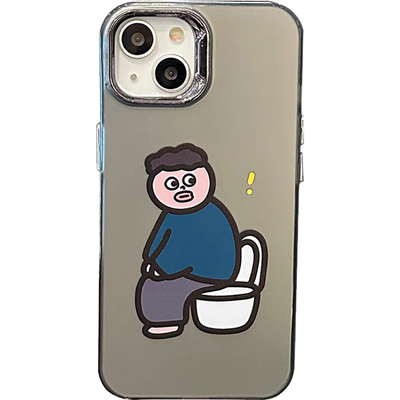 轻风苹果亚克力卡通可爱搞怪小人