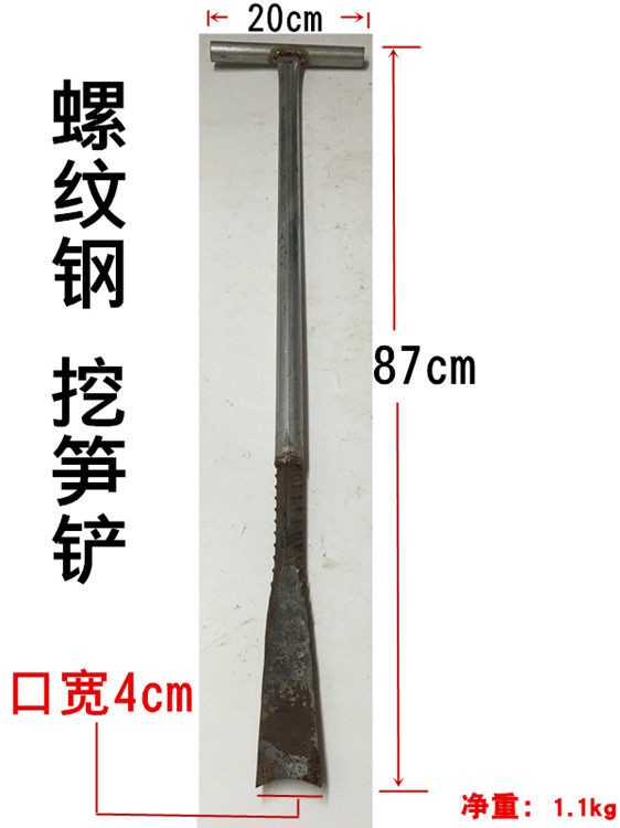 包邮挖笋铲挖甘蔗花草树木电线杆竹笋采药锹带柄园林工具洛阳铲子