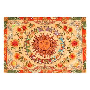 定制塔罗桌布绒布来图订做图案桌旗卡牌布定做桌垫垫子桌面保护垫