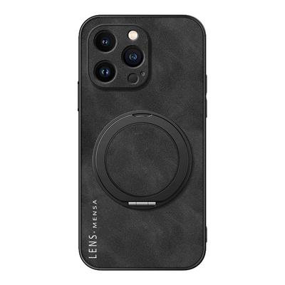 适用苹果17手机壳iphone16promax新款15/17air/13旋转支架14男款磁吸12羊巴皮11软x外壳xsmax潮流英文8plus