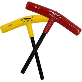 美国波顿BONDHUS公制T型平头内六角扳手3/5/6mm进口内六角螺丝刀