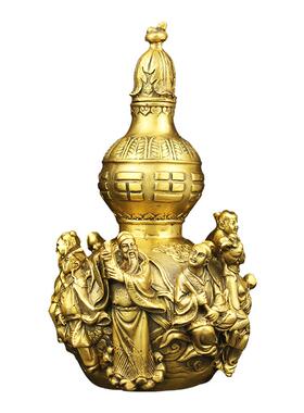 礼品铜葫芦工艺品摆件