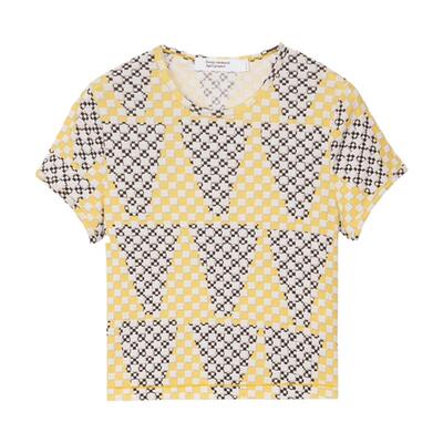 3ge3project弹力印花针织布T恤