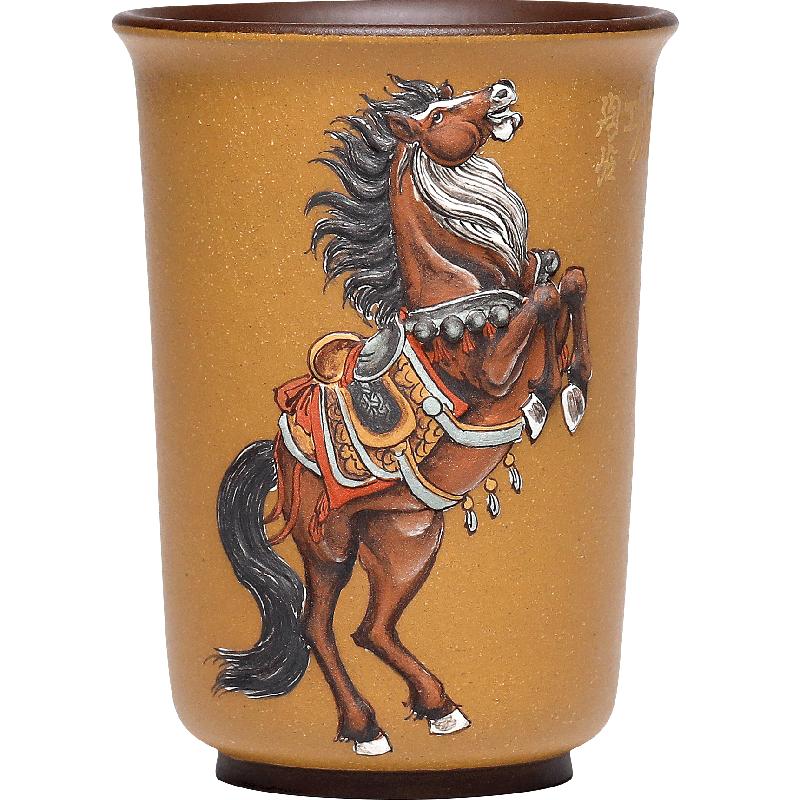 高端紫砂主人杯大师张小岭精品