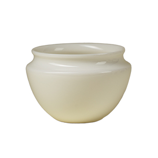 无落 精致猪油白陶瓷茶洗家用茶杯洗陶瓷笔洗建水功夫茶具茶渣缸