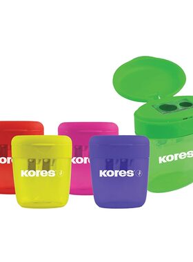KORES/高乐士双孔带存储卷笔刀