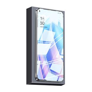 西泊来适用opporeno7钢化膜oppo reno8pro手机膜全屏reno6新款reno4/5高清k防指纹r17/r15防爆ace保护2z贴膜3