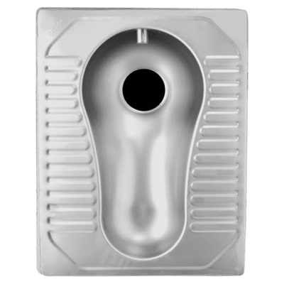 304不锈钢蹲便器防臭酒吧KTV公共卫生间蹲坑式大便池厕所配套水箱